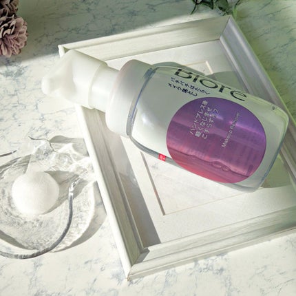 パチパチはたらくメイク落とし/ビオレ/クレンジングウォーターを使ったクチコミ(2枚目)