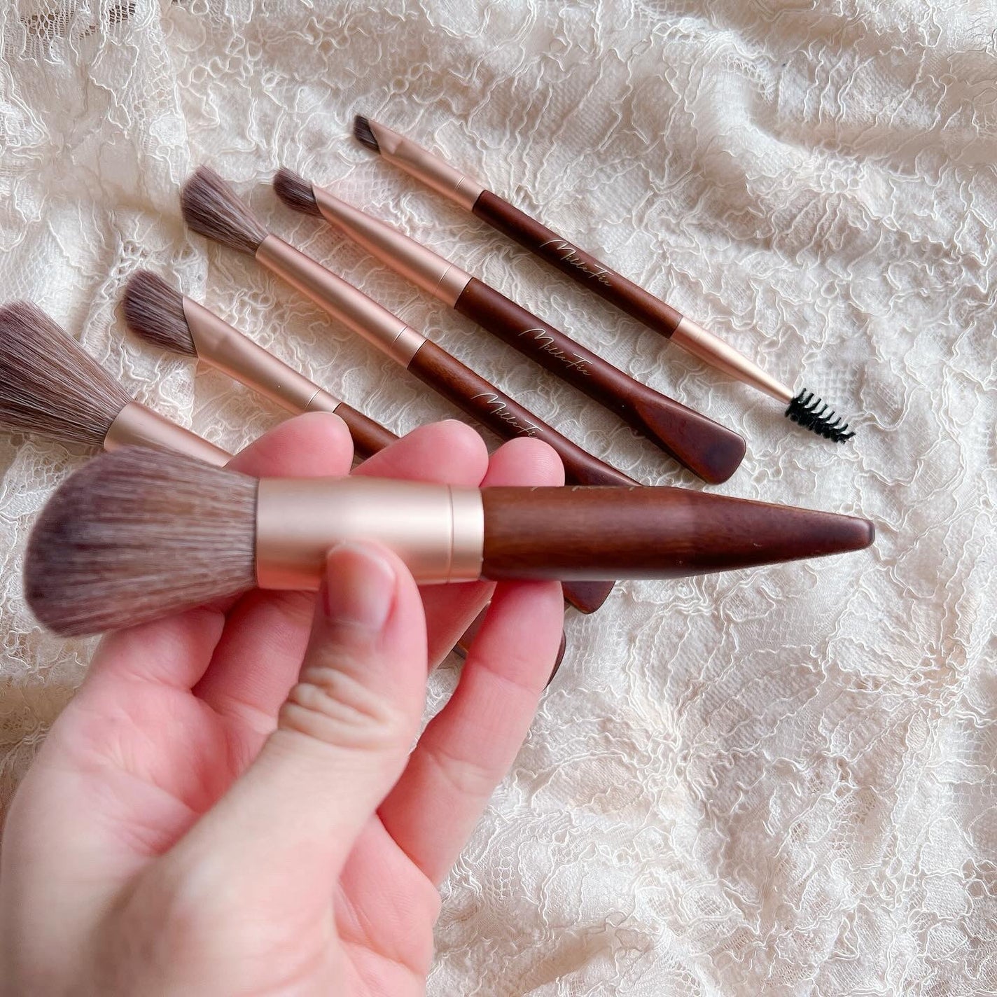 フェアリーメイクアップブラシセット/MilleFée/メイクブラシを使ったクチコミ(4枚目)