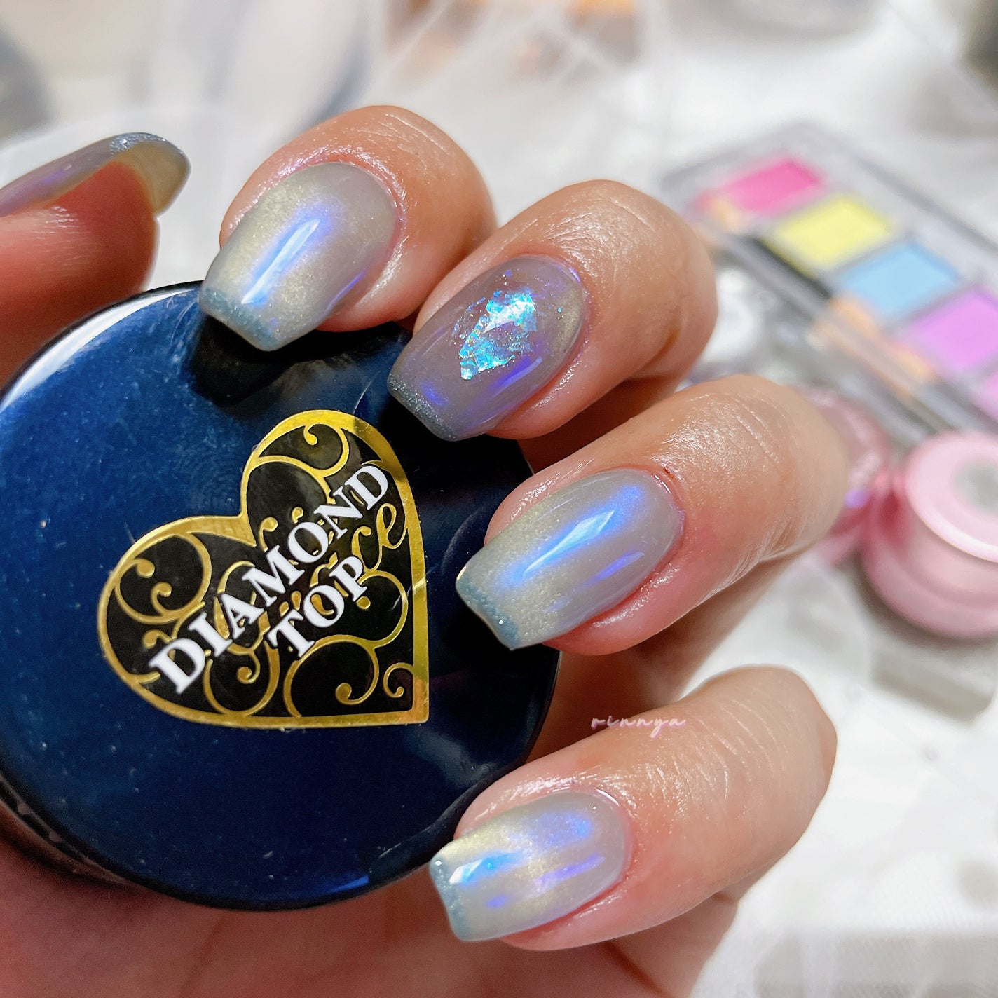 マグネットジェルユニコーンシリーズ/NAILTOWN/ジェルネイルを使ったクチコミ(8枚目)