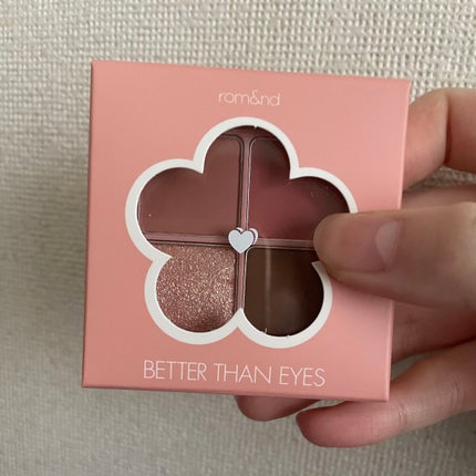 ベターザンアイズ/rom&nd/アイシャドウパレットを使ったクチコミ(1枚目)