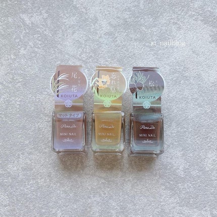 ミニネイル/パラドゥ/マニキュアを使ったクチコミ(4枚目)