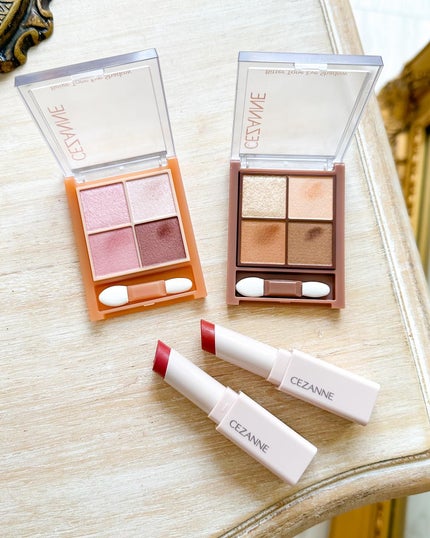 ベージュトーンアイシャドウ/CEZANNE/アイシャドウパレットを使ったクチコミ(1枚目)