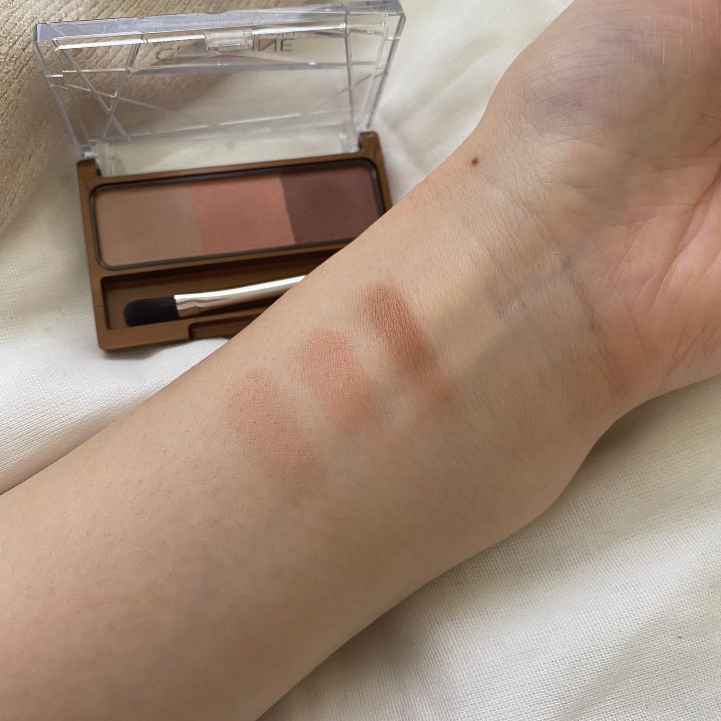 ノーズ&アイブロウパウダー/CEZANNE/パウダーアイブロウを使ったクチコミ(1枚目)