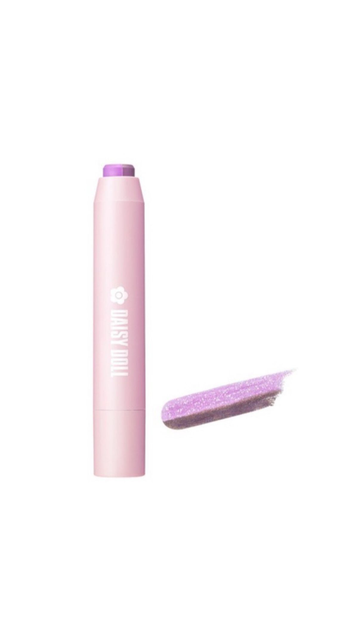 デュアル カラー スティック P-01（ダスティーパープル）/DAISY DOLL by MARY QUANT/スティックアイシャドウを使ったクチコミ（2枚目）