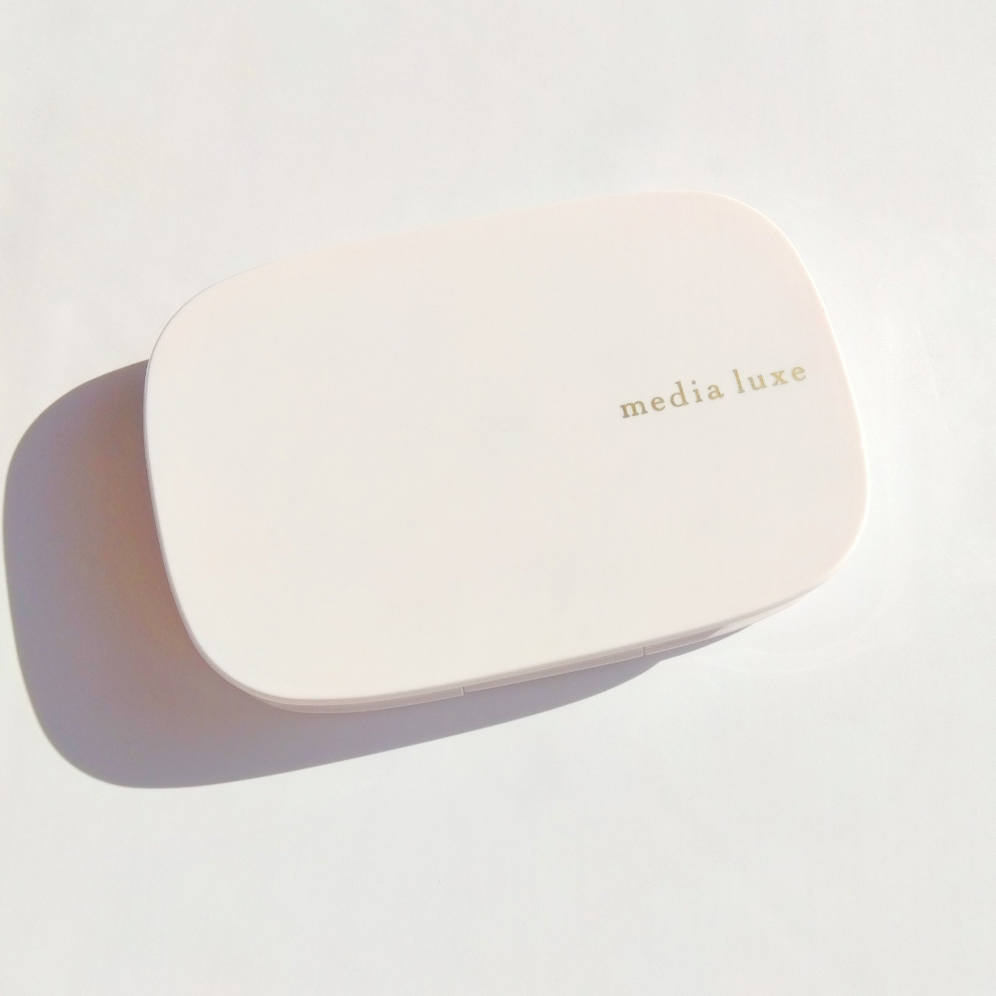 パウダーファンデーション/media luxe/パウダーファンデーションを使ったクチコミ（1枚目）