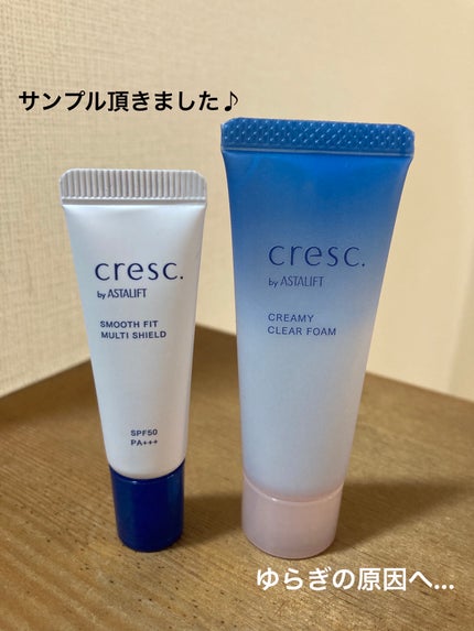 クリーミー クリアフォーム/cresc. by ASTALIFT/洗顔フォームを使ったクチコミ(1枚目)