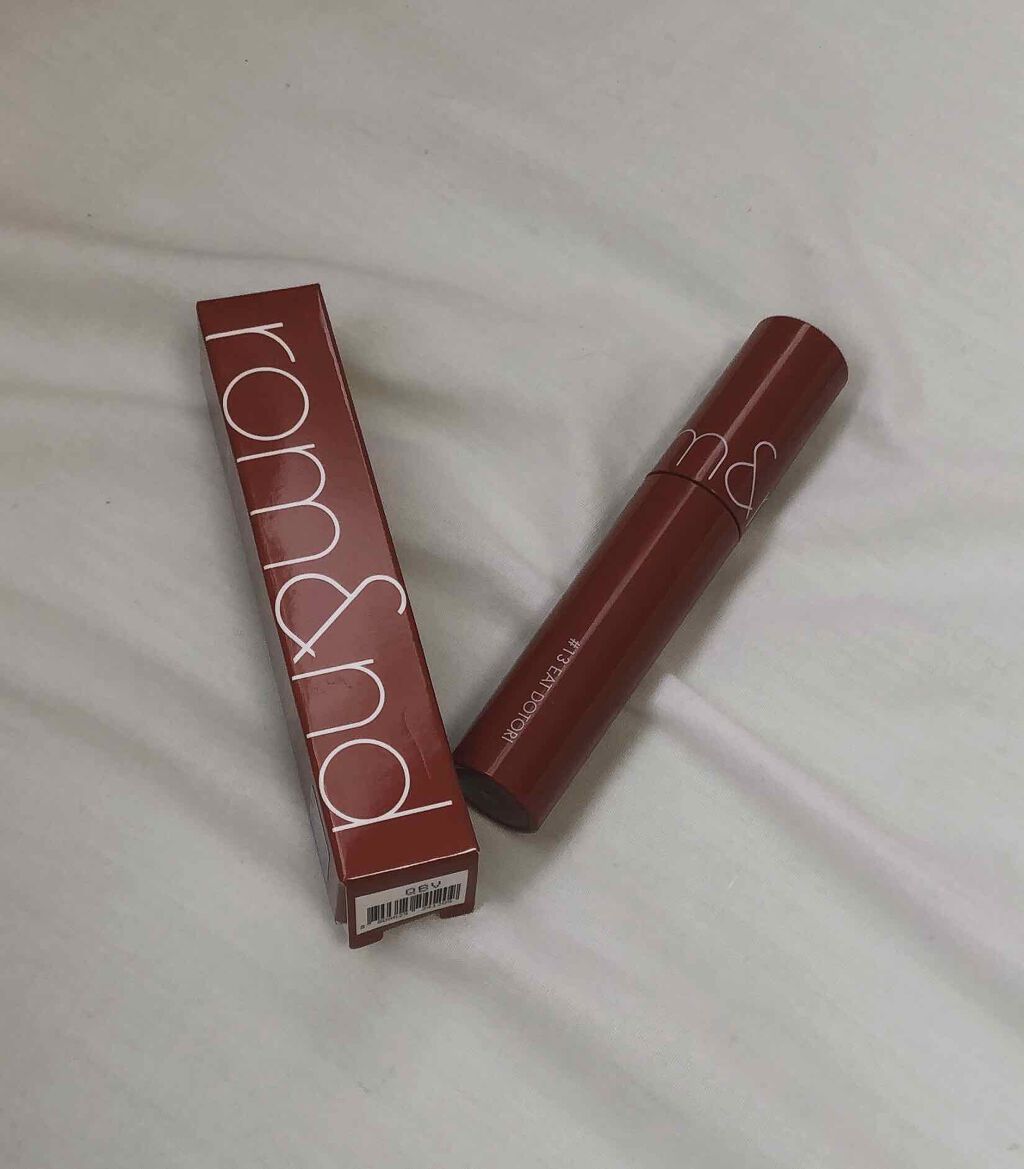 ジューシーラスティングティント/rom&nd/リップティントを使ったクチコミ（1枚目）