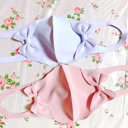 リボンマスク/DAISO/マスクを使ったクチコミ(3枚目)