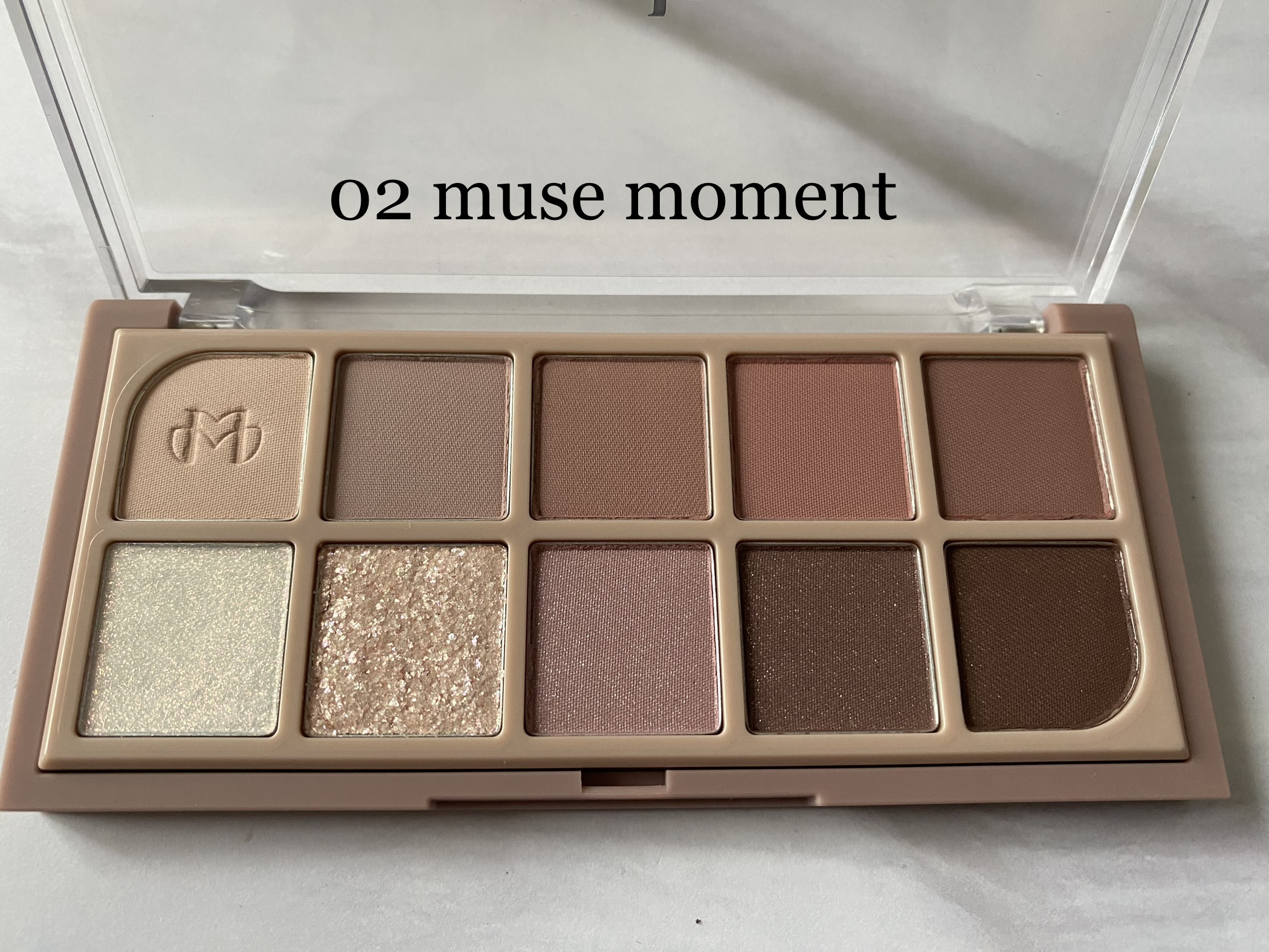 MDショールモーメント アイシャドウパレット/mude./アイシャドウパレットを使ったクチコミ（2枚目）