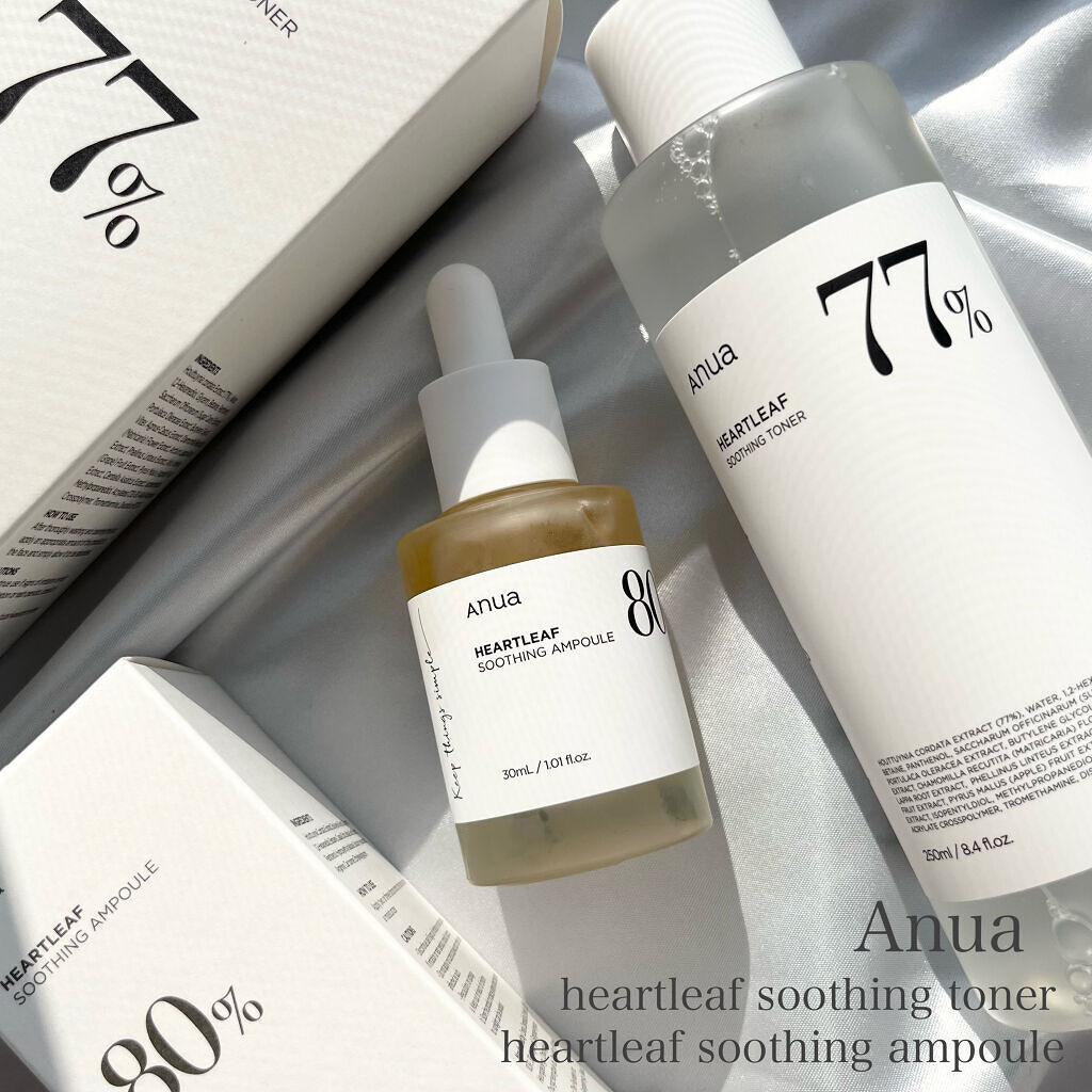 ドクダミ 77 スージングトナー/Anua/化粧水を使ったクチコミ（1枚目）