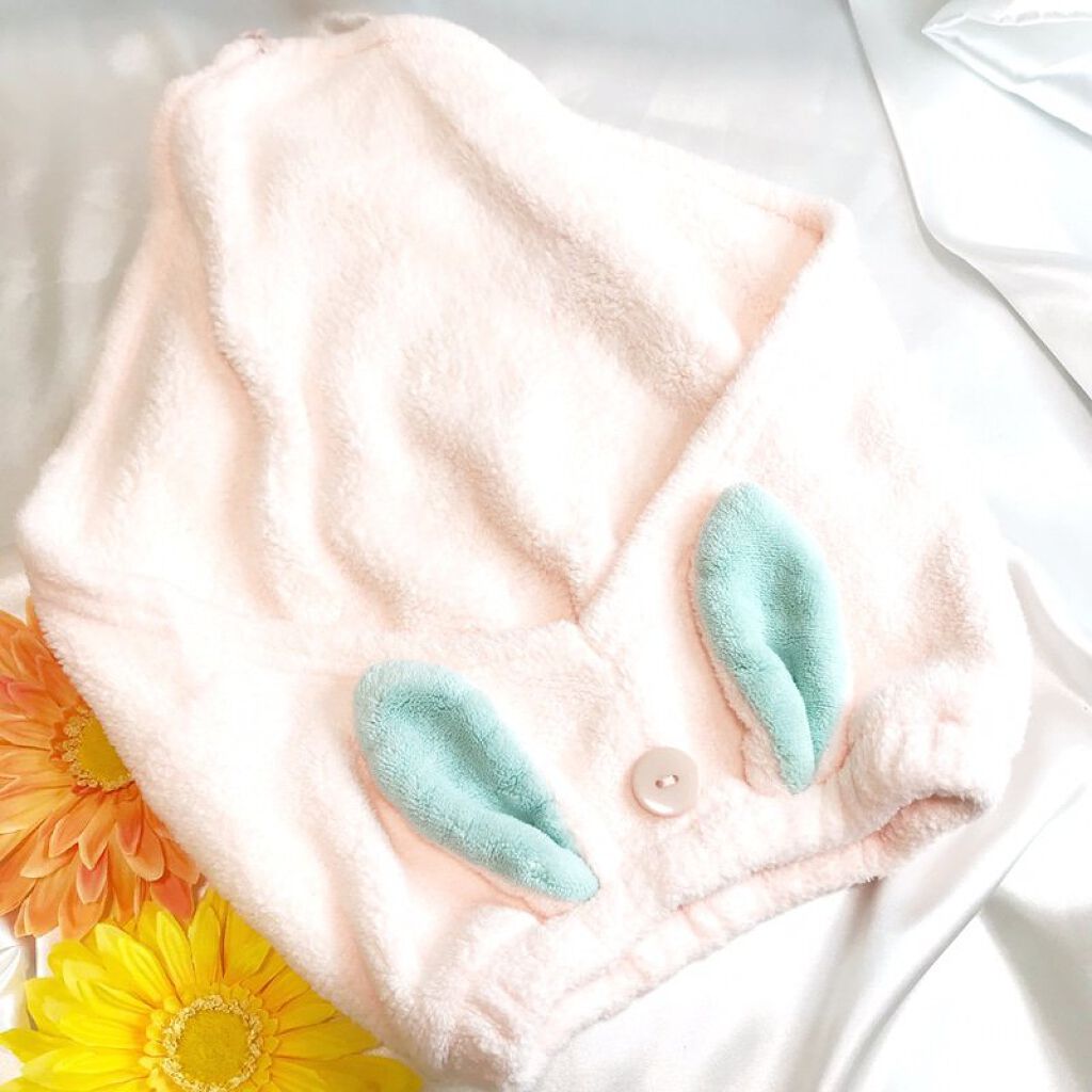 吸水アニマルヘアターバン/carari/その他を使ったクチコミ（3枚目）