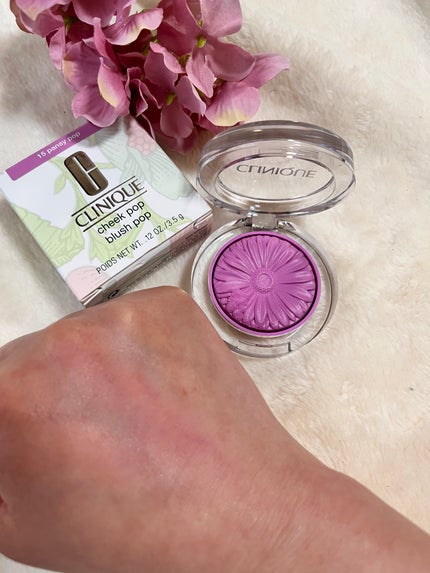 チーク ポップ/CLINIQUE/パウダーチークを使ったクチコミ(3枚目)