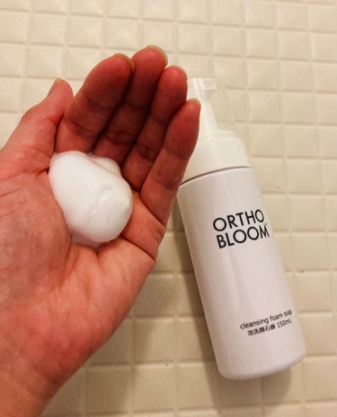 クレンジング フォーム ソープ 泡洗顔石鹸/ORTHO BLOOM/泡洗顔を使ったクチコミ（4枚目）