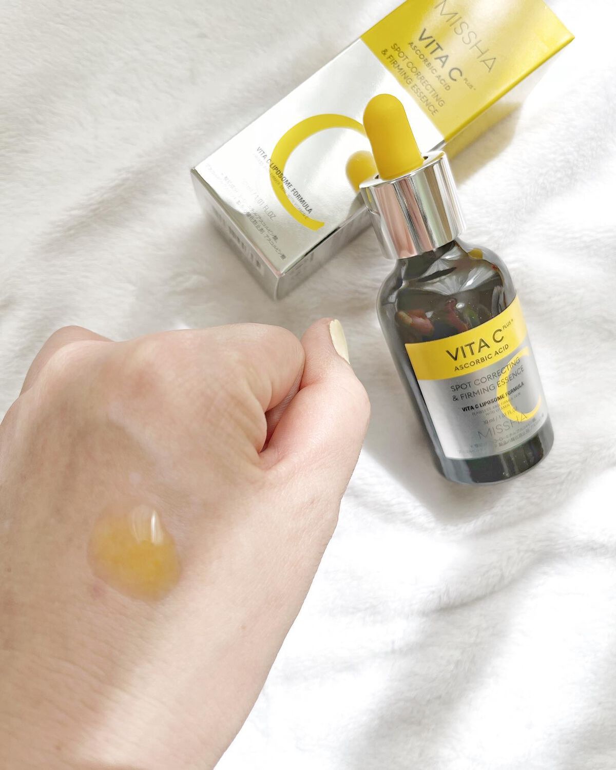 ミシャ ビタシープラス 美容液【日本処方】/MISSHA/美容液を使ったクチコミ（3枚目）