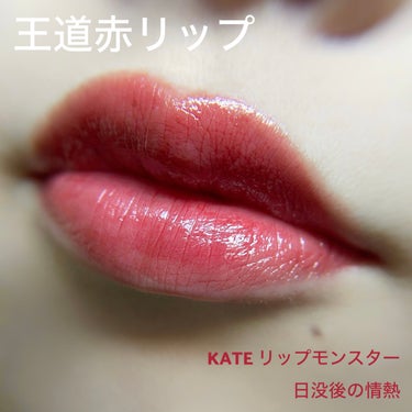 リップモンスター 105 日没後の情熱(限定色)/KATE/口紅の画像