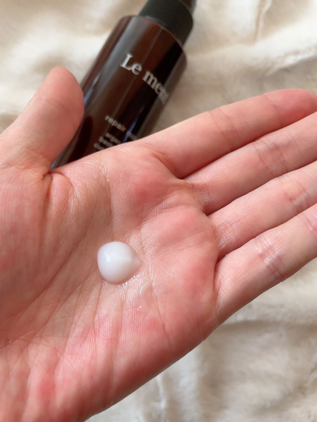 リペア ミルク/Le ment/ヘアミルクを使ったクチコミ(3枚目)