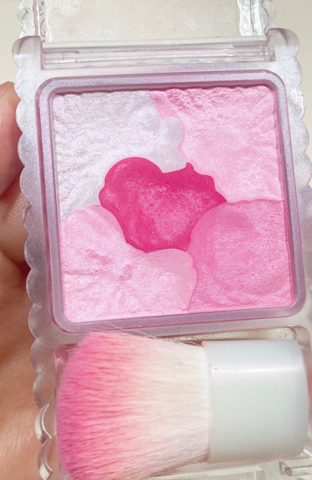 グロウフルールチークス/キャンメイク/パウダーチークを使ったクチコミ(1枚目)