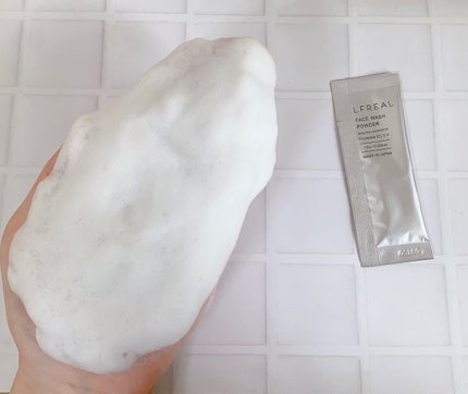 パウダーウォッシュ/LFREAL/洗顔パウダーを使ったクチコミ(7枚目)