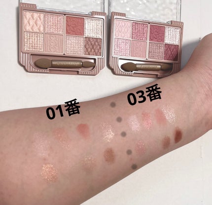 プティパレットアイズ/キャンメイク/パウダーアイシャドウを使ったクチコミ(3枚目)