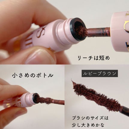 フェアリードロップス クアトロラッシュ/FAIRYDROPS/マスカラを使ったクチコミ(3枚目)