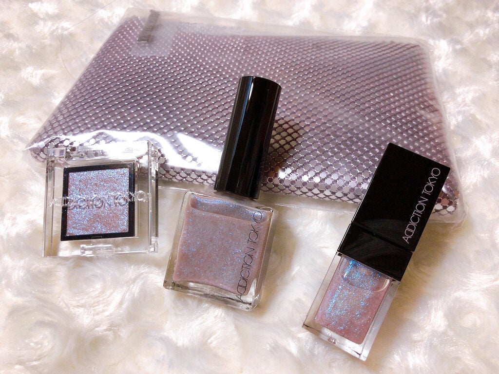 スパークルカラーコレクション ムーンリバー /ADDICTION/メイクアップキットを使ったクチコミ(2枚目)