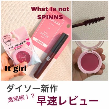 WHY NOT SPINNS マスカラ ダークブラウン/DAISO/マスカラを使ったクチコミ（1枚目）