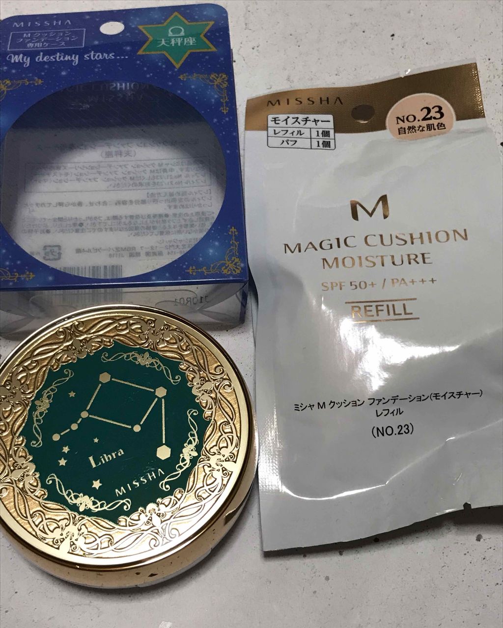 M クッション ファンデーション(モイスチャー)/MISSHA/クッションファンデーションを使ったクチコミ(1枚目)