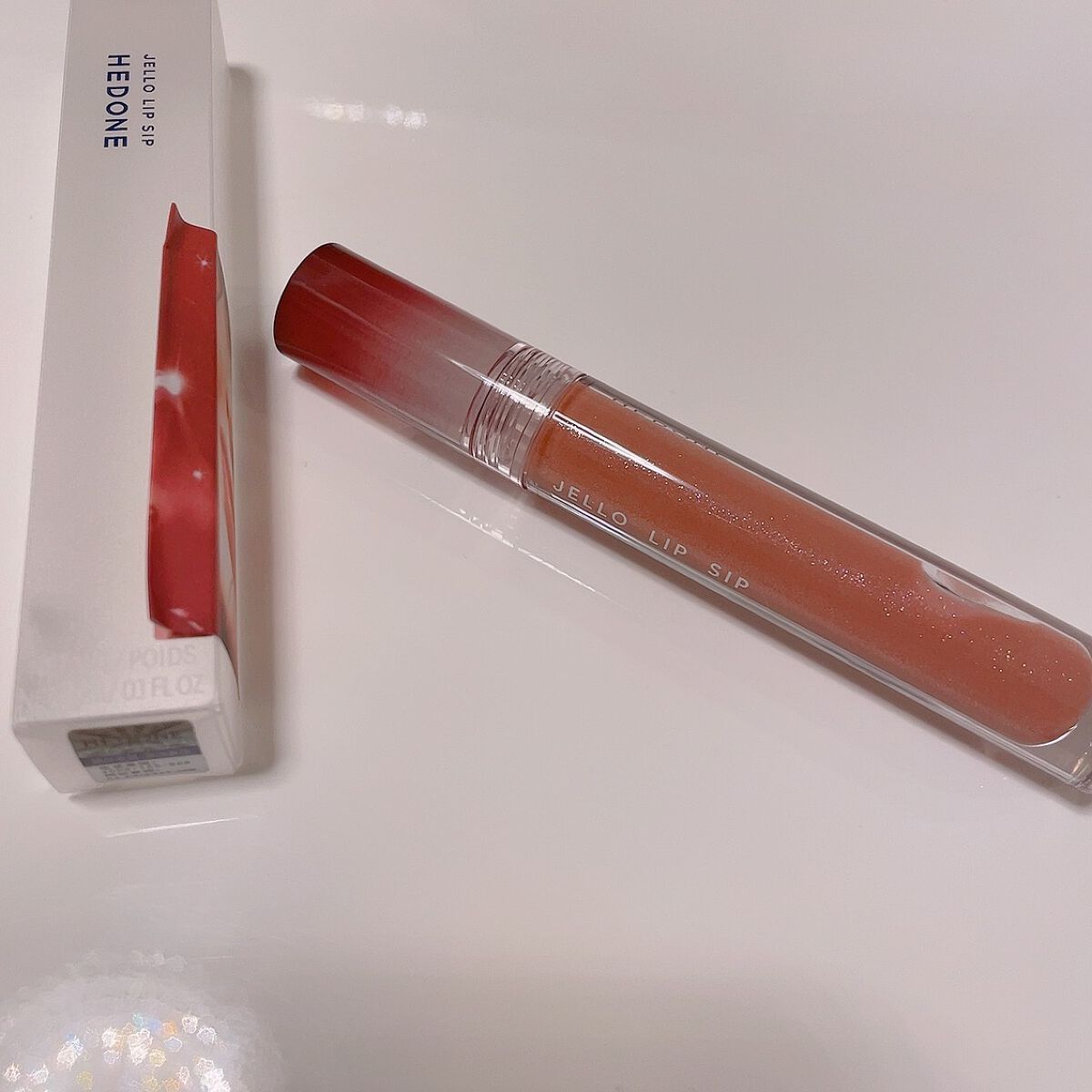 Jello Lip Sip/HEDONE/リップグロスを使ったクチコミ(1枚目)