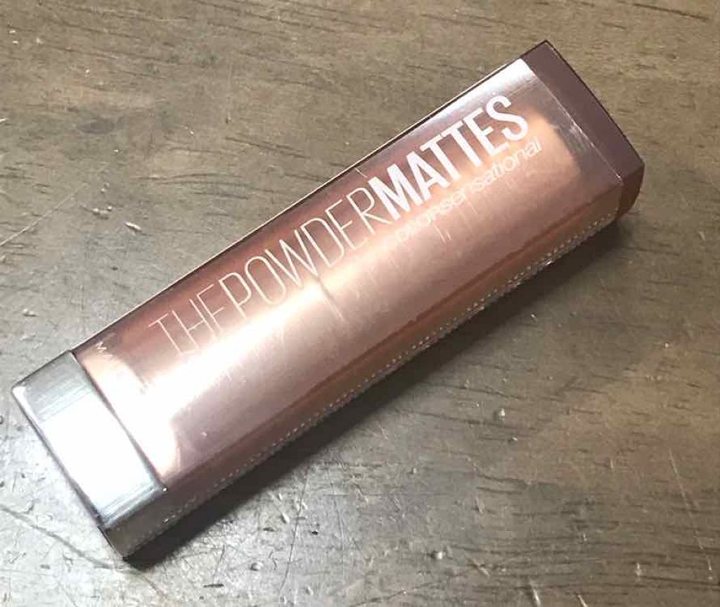 カラーセンセーショナル リップスティック A /MAYBELLINE NEW YORK/口紅を使ったクチコミ(1枚目)