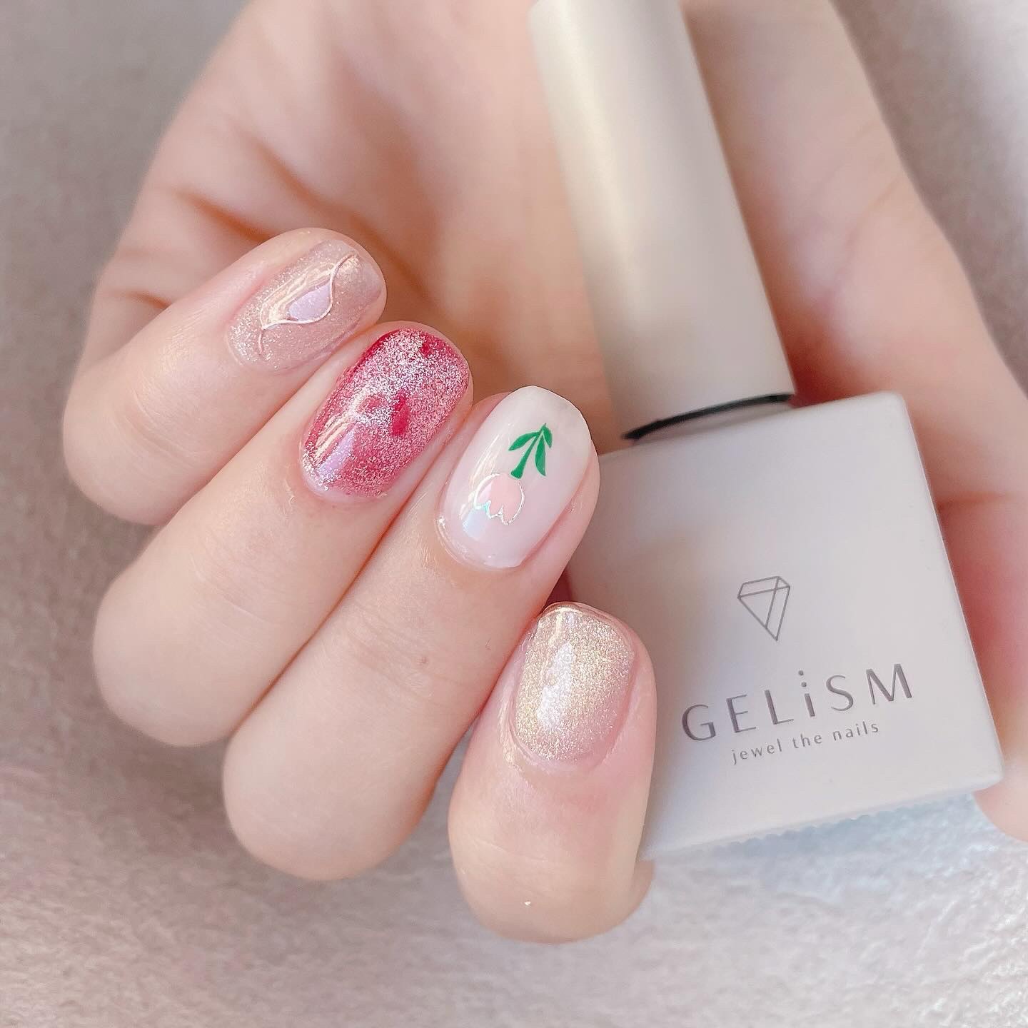 GELiSM (ジェリズム)/D-UP/ジェルネイルを使ったクチコミ（3枚目）