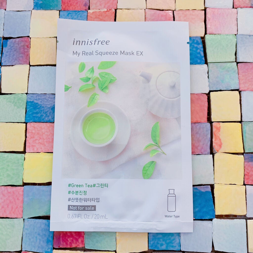 マイリアル スクイーズ マスクシート/innisfree/シートマスク・パックを使ったクチコミ(1枚目)