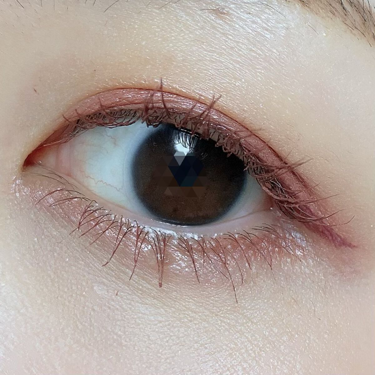 カラーミーツ アイライナーL /リリーフルール/リキッドアイライナーを使ったクチコミ(2枚目)