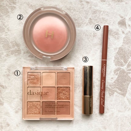 シャドウパレット/dasique/アイシャドウパレットを使ったクチコミ(2枚目)