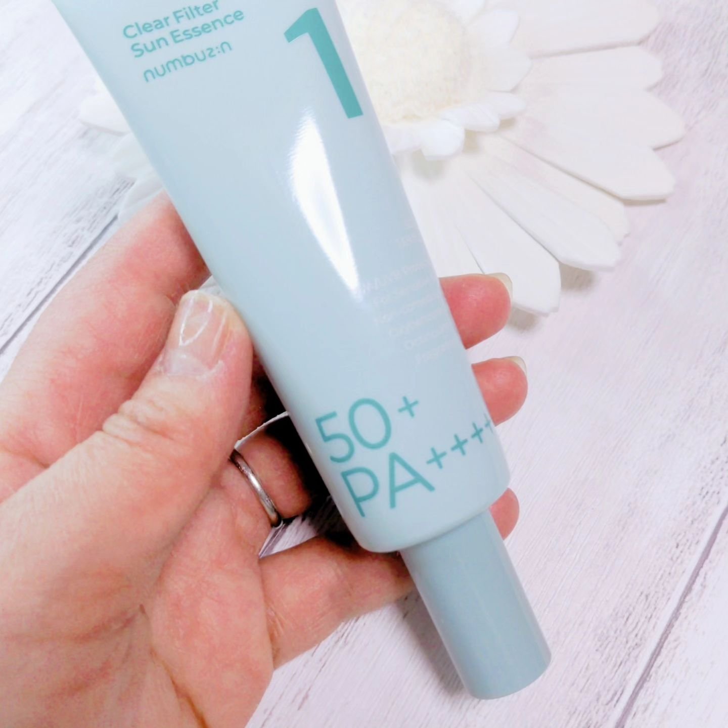 1番 青草水分コーティングUVクリーム/numbuzin/フェイスクリームを使ったクチコミ（2枚目）