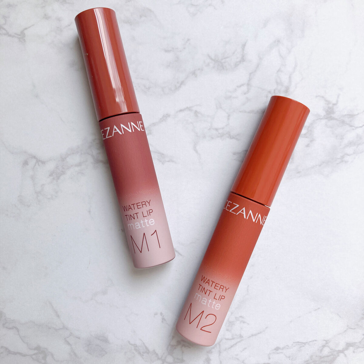 ウォータリーティントリップ マット/CEZANNE/リップティントを使ったクチコミ（1枚目）