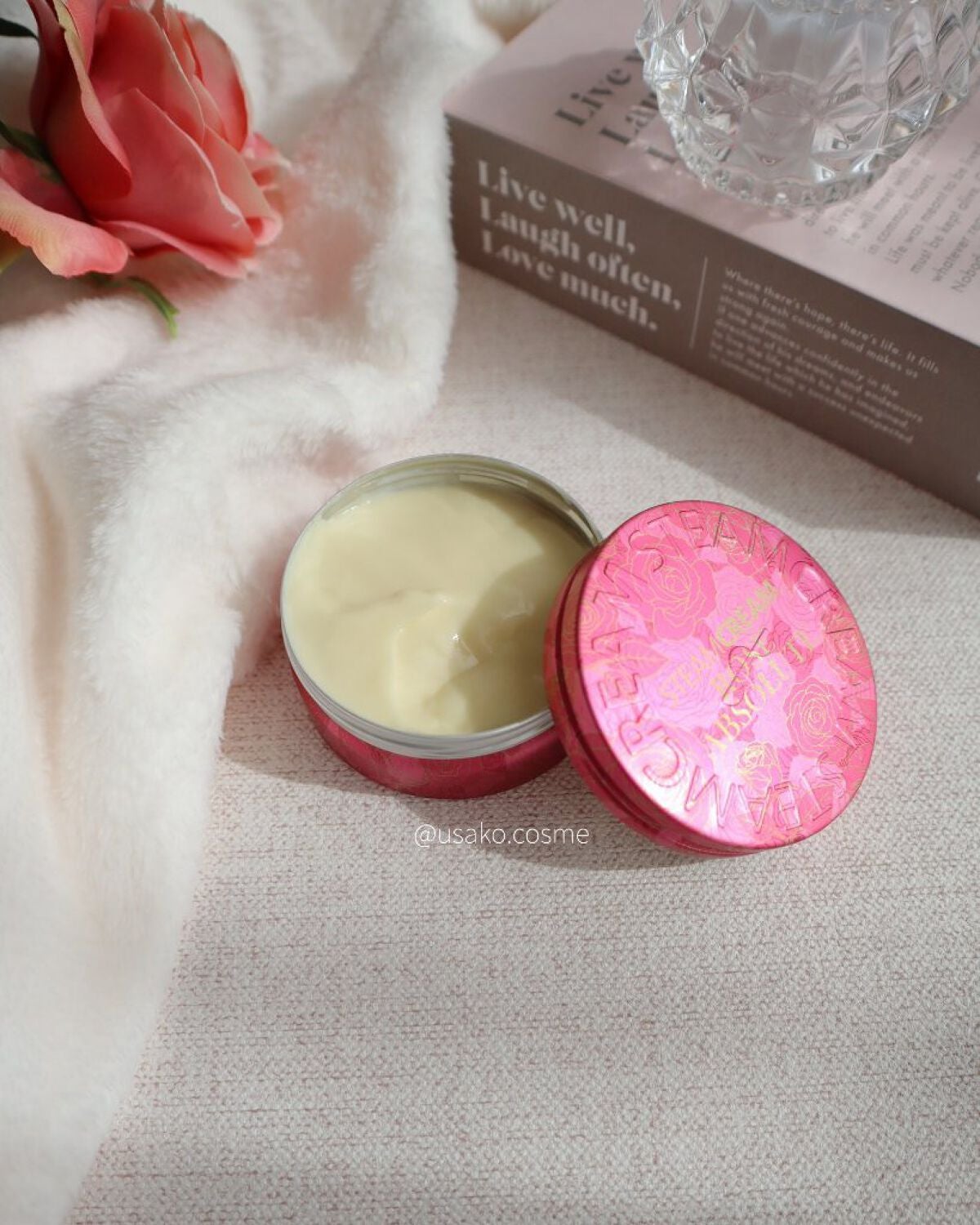 スチームクリーム ローズアブソリュート/STEAMCREAM/ボディクリームを使ったクチコミ(3枚目)