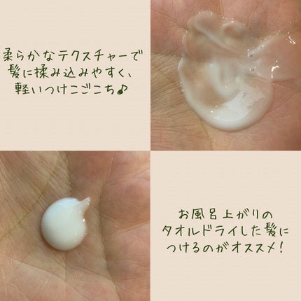 ボタニカルヘアミルク(ダメージケア)/BOTANIST/ヘアミルクを使ったクチコミ(2枚目)