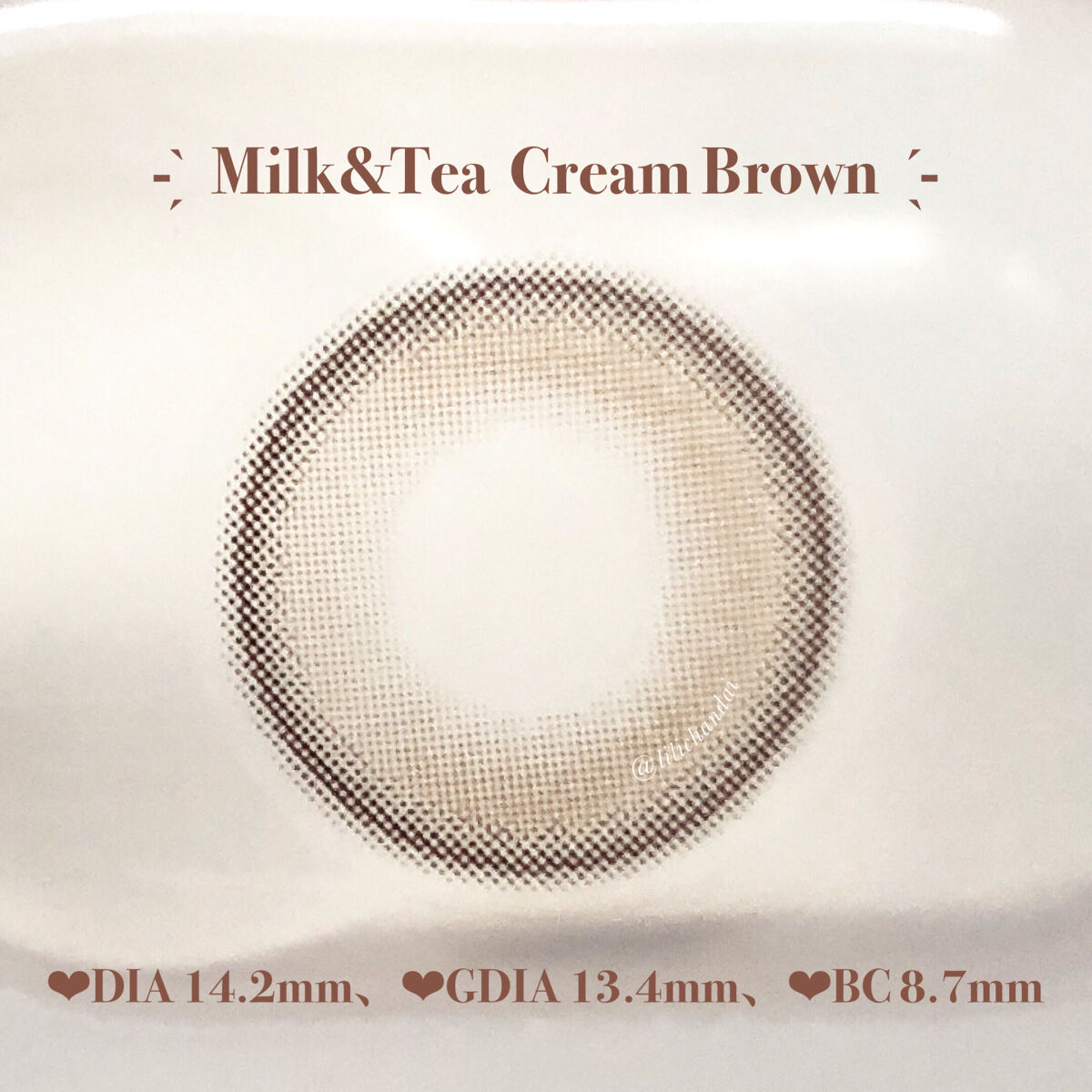 chuuLENS Milk&Tea 1day/chuu LENS/ワンデー（１DAY）カラコンを使ったクチコミ（3枚目）