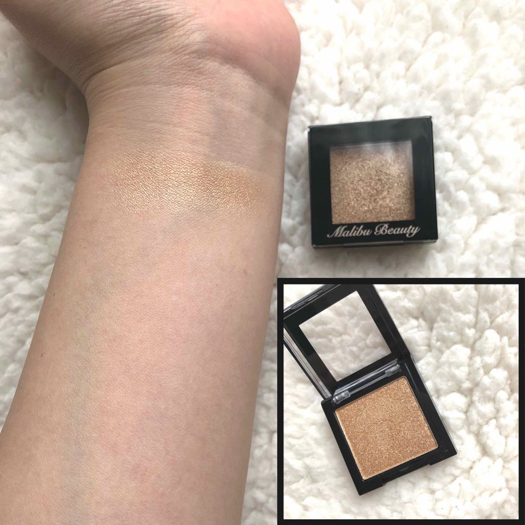 シングルアイシャドウ/マリブビューティー/単色アイシャドウを使ったクチコミ（3枚目）