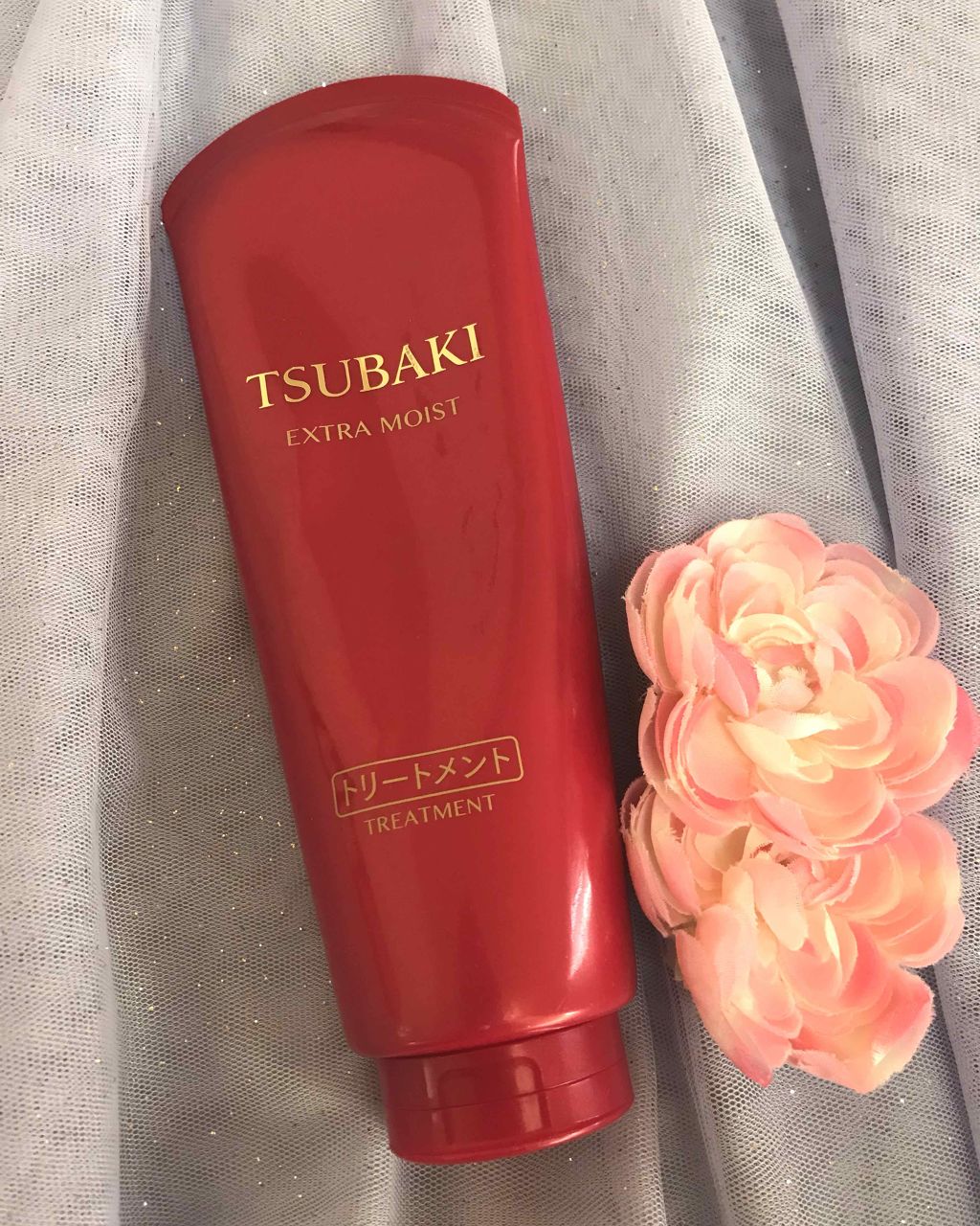 エクストラモイスト トリートメント/TSUBAKI/洗い流すヘアトリートメントを使ったクチコミ(1枚目)