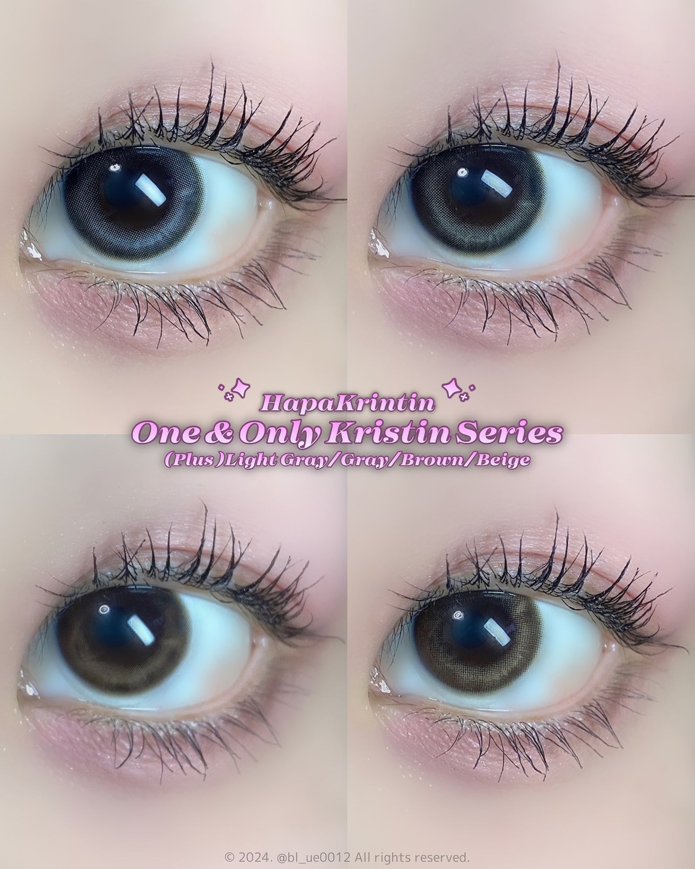 One & Only Kristin/Hapa kristin/カラーコンタクトレンズを使ったクチコミ(1枚目)