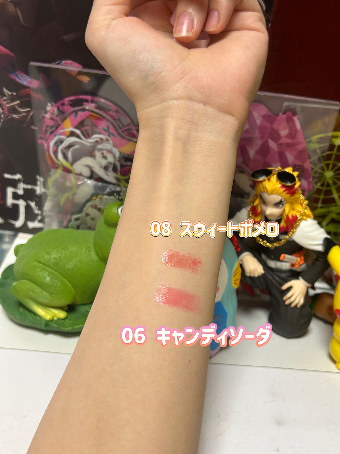 メルティングキャンディーバーム/dasique/口紅を使ったクチコミ(3枚目)