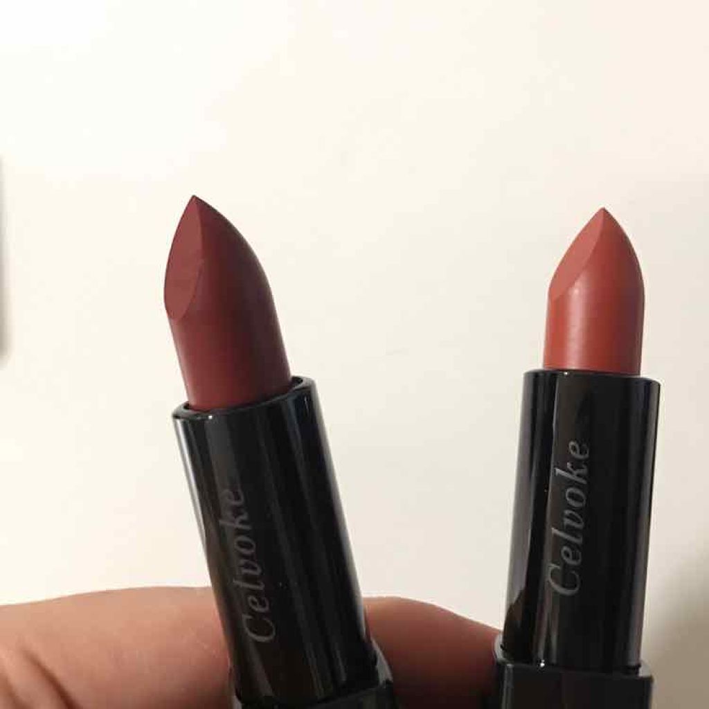 ディグニファイド リップス/Celvoke/口紅を使ったクチコミ（3枚目）