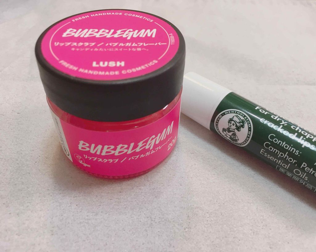 バブルガムフレーバー リップスクラブ/ラッシュ/リップスクラブを使ったクチコミ（2枚目）