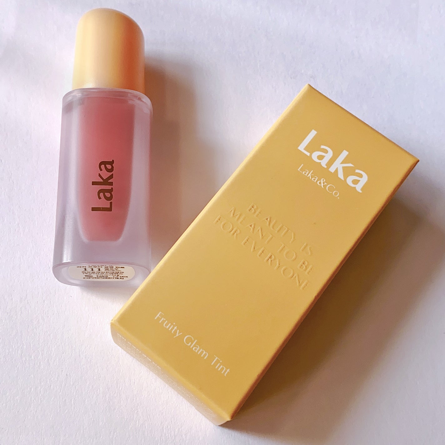 フルーティーグラムティント/Laka/リップティントを使ったクチコミ(3枚目)