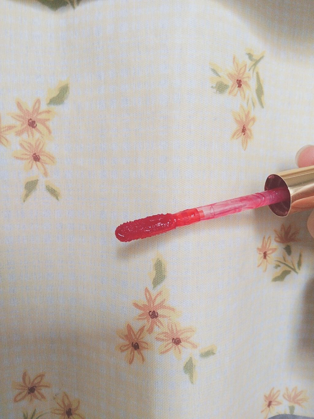 リップティントジャム/キャンメイク/リップグロスを使ったクチコミ(3枚目)