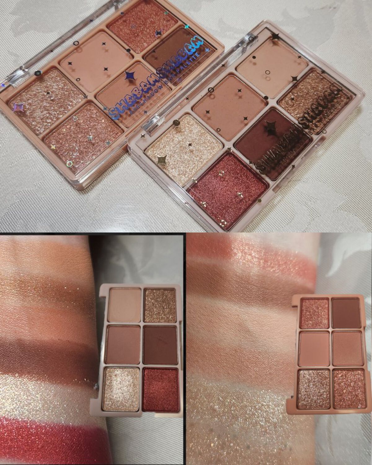 シャバンシャバンアイシャドウバーパレット/CORINGCO/アイシャドウパレットを使ったクチコミ（1枚目）