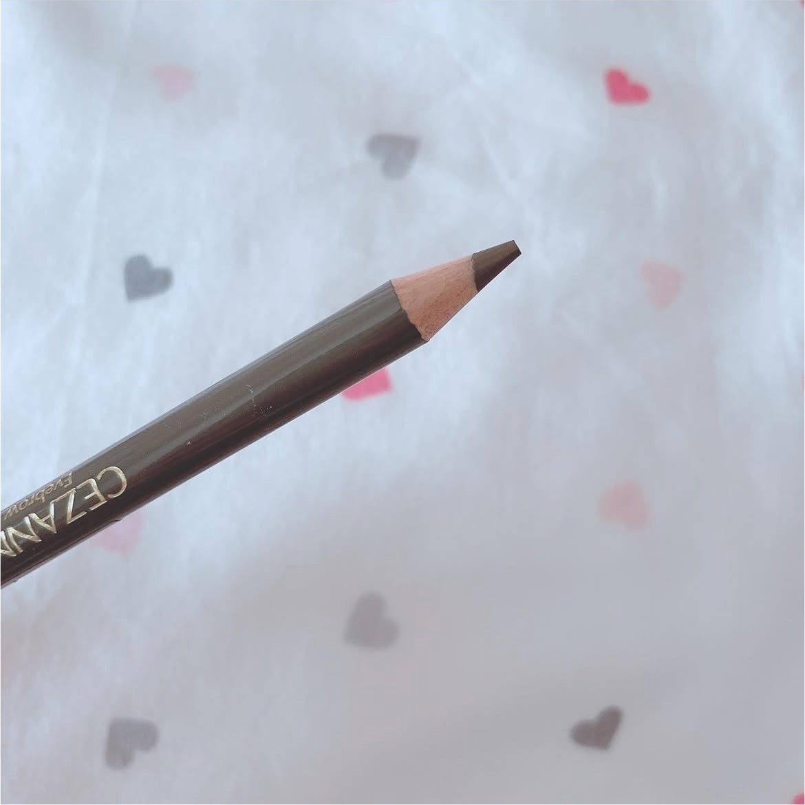 ブラシ付 アイブロウ/CEZANNE/アイブロウペンシルを使ったクチコミ(2枚目)