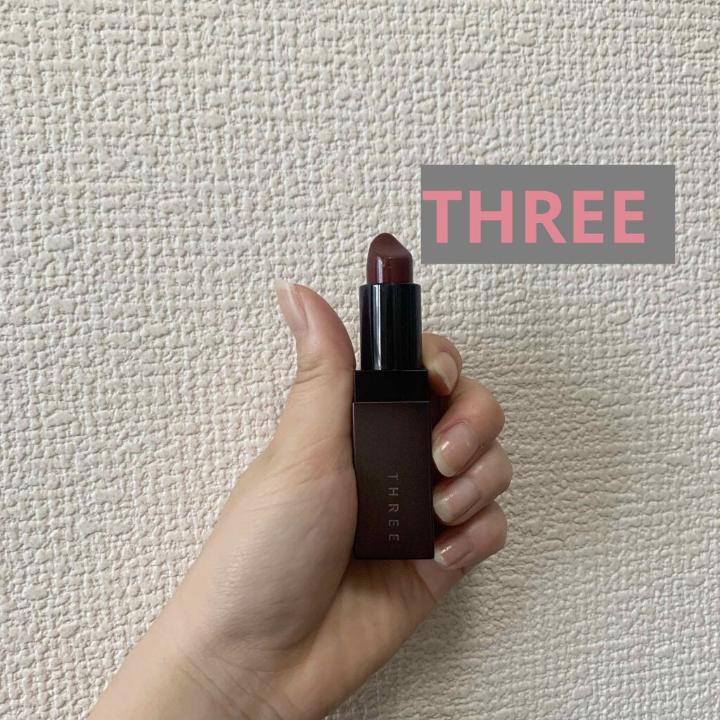 デアリングリィデミュアリップスティック/THREE/口紅を使ったクチコミ(1枚目)