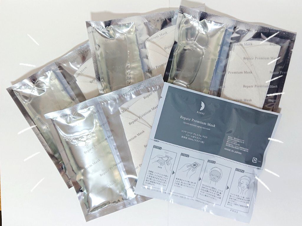 リソウ リペアプレミアムマスク/リソウコーポレーション/シートマスク・パックを使ったクチコミ(3枚目)